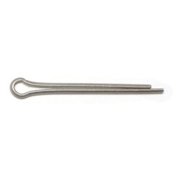 Midwest Fastener 3/32" x 1-1/2" 18-8 Stainless Steel Cotter Pins 14 14PK 74808